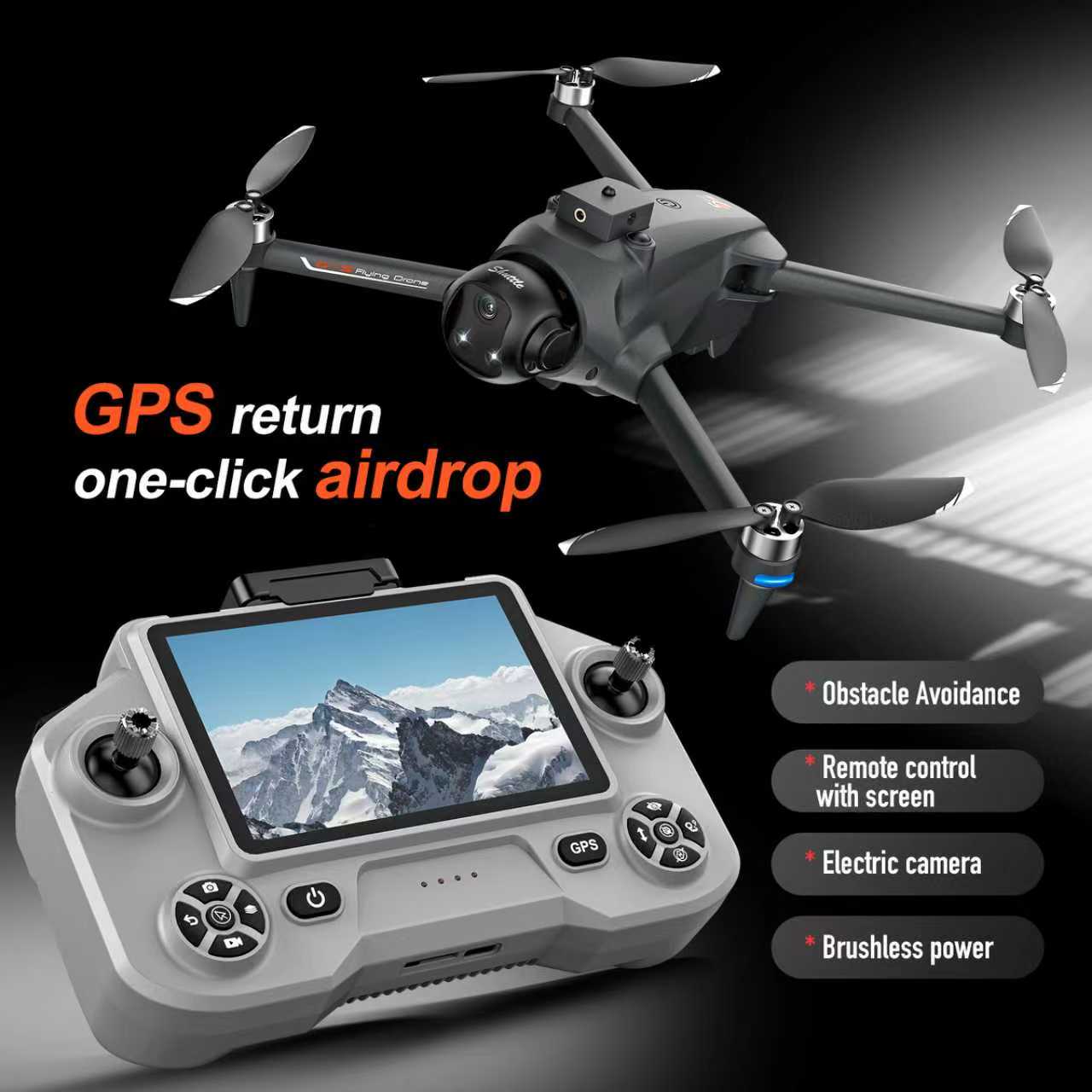 Drone Gps Mount - Drone Quadricoptère FPV GPS YL059 avec