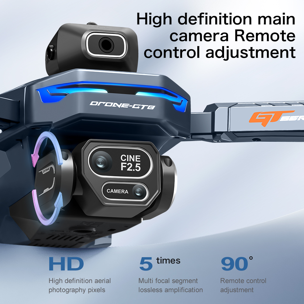 Drone RC GPS pliable GT8, camé - Dji Drone Mini 4 Pro avis et prix