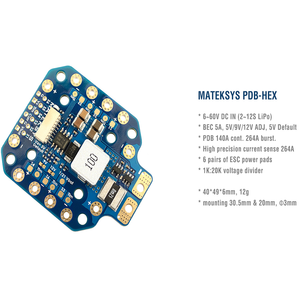 Carte de distribution d'alimen - Drone Power Distribution Board avis et prix