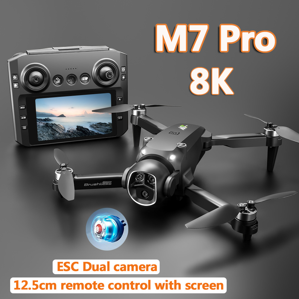 Drone M7 moteur sans balais 8K - Jjrc Drone X12 avis et prix