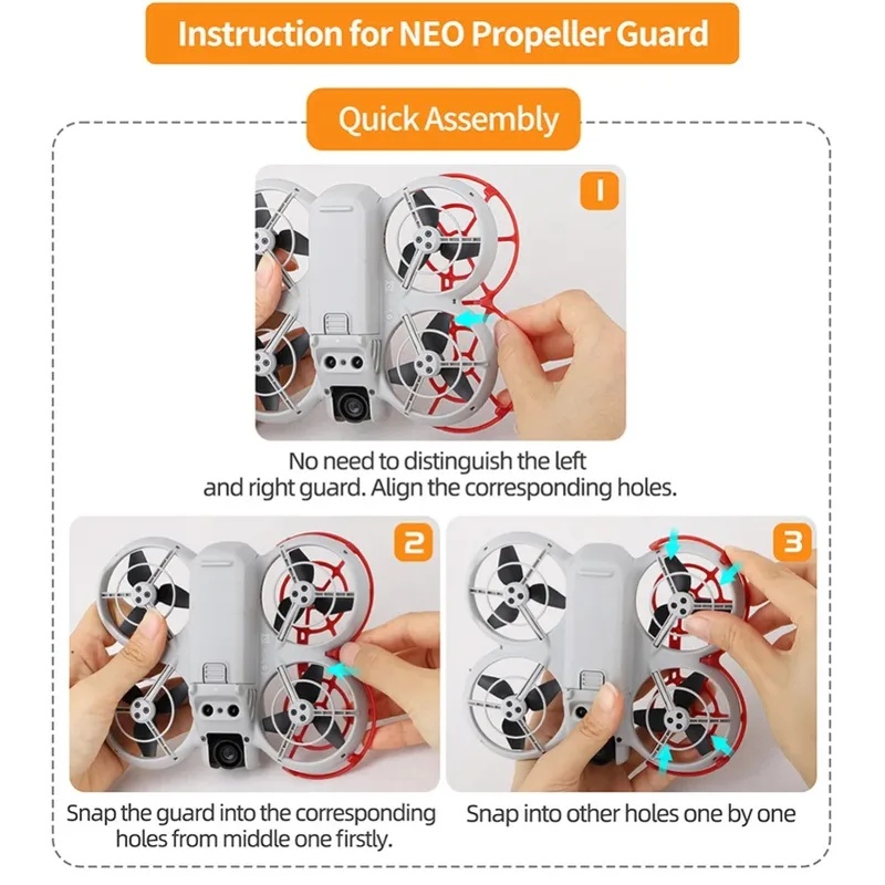 Pour DJI NEO : protection anti - Drone Propeller Guard avis et prix